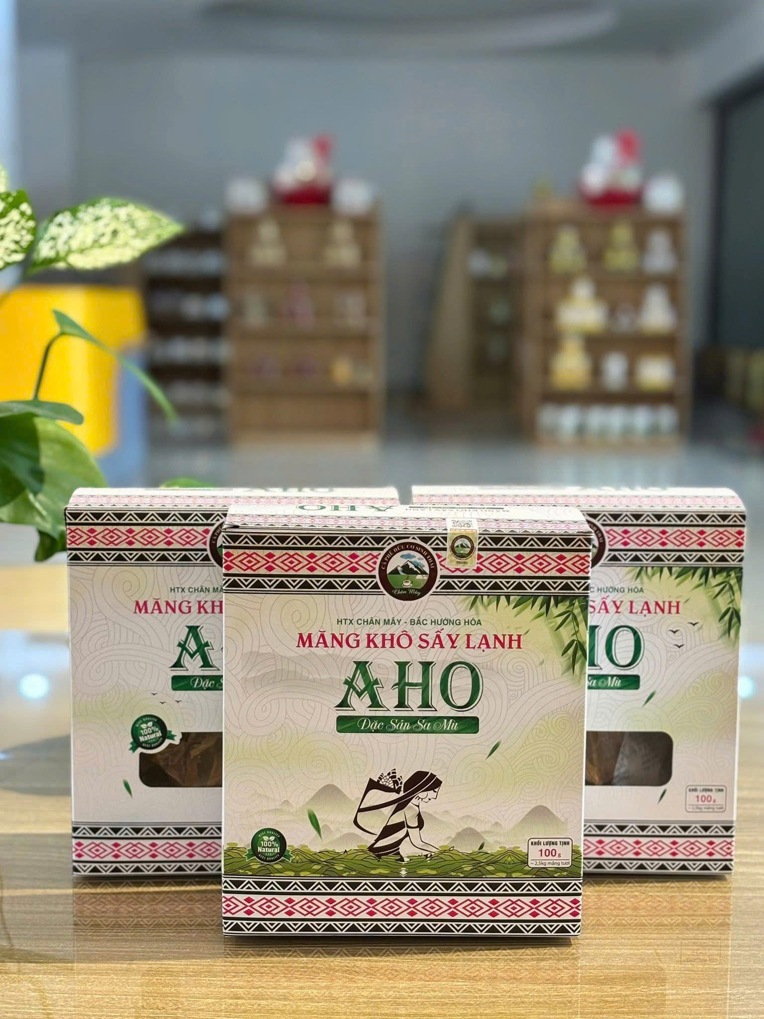 Măng khô sấy lạnh AHO- Đặc sản Sa Mù