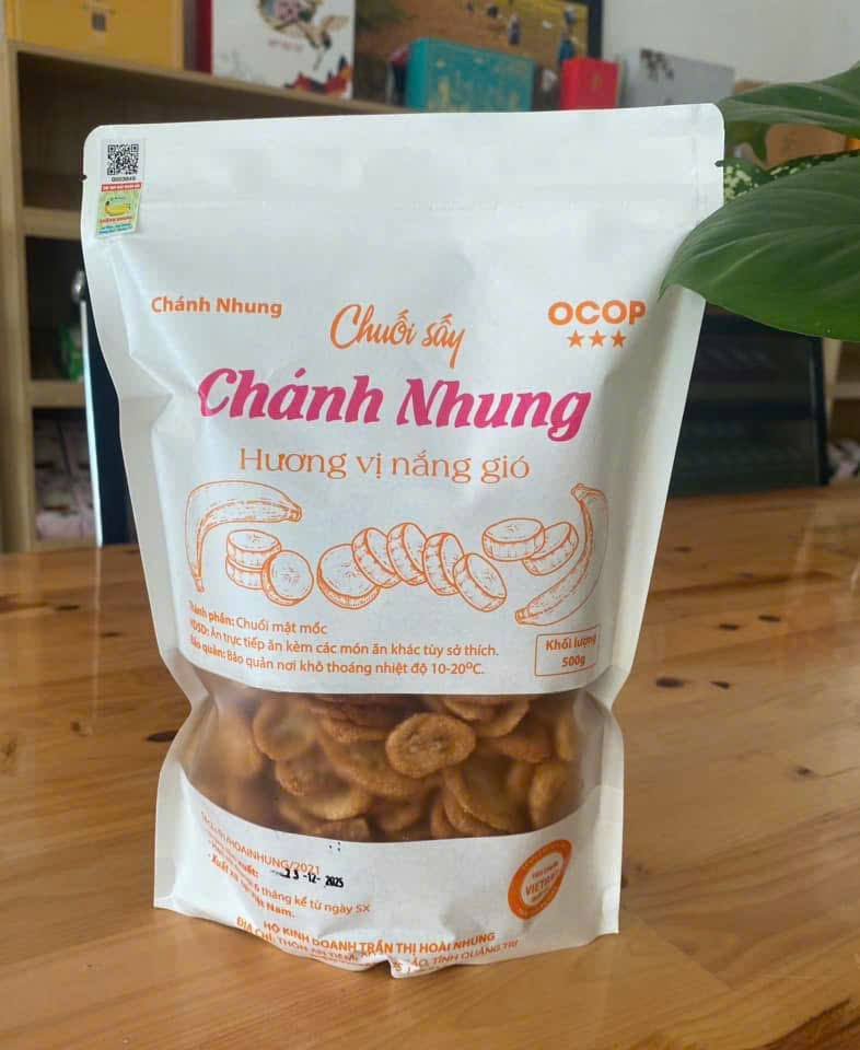 Chuối sấy Chánh Nhung