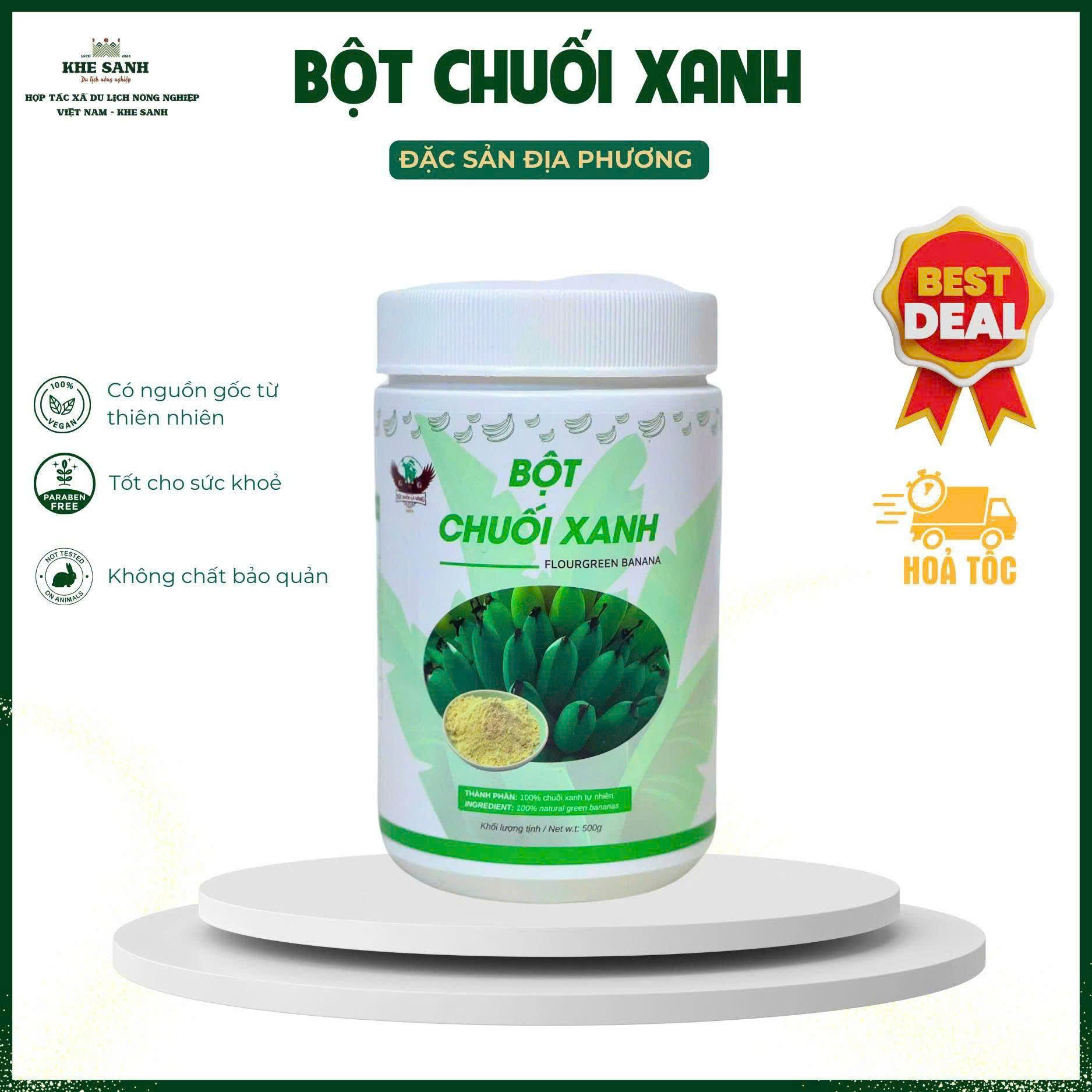 Bột chuối xanh - Flourgreen Banana 2