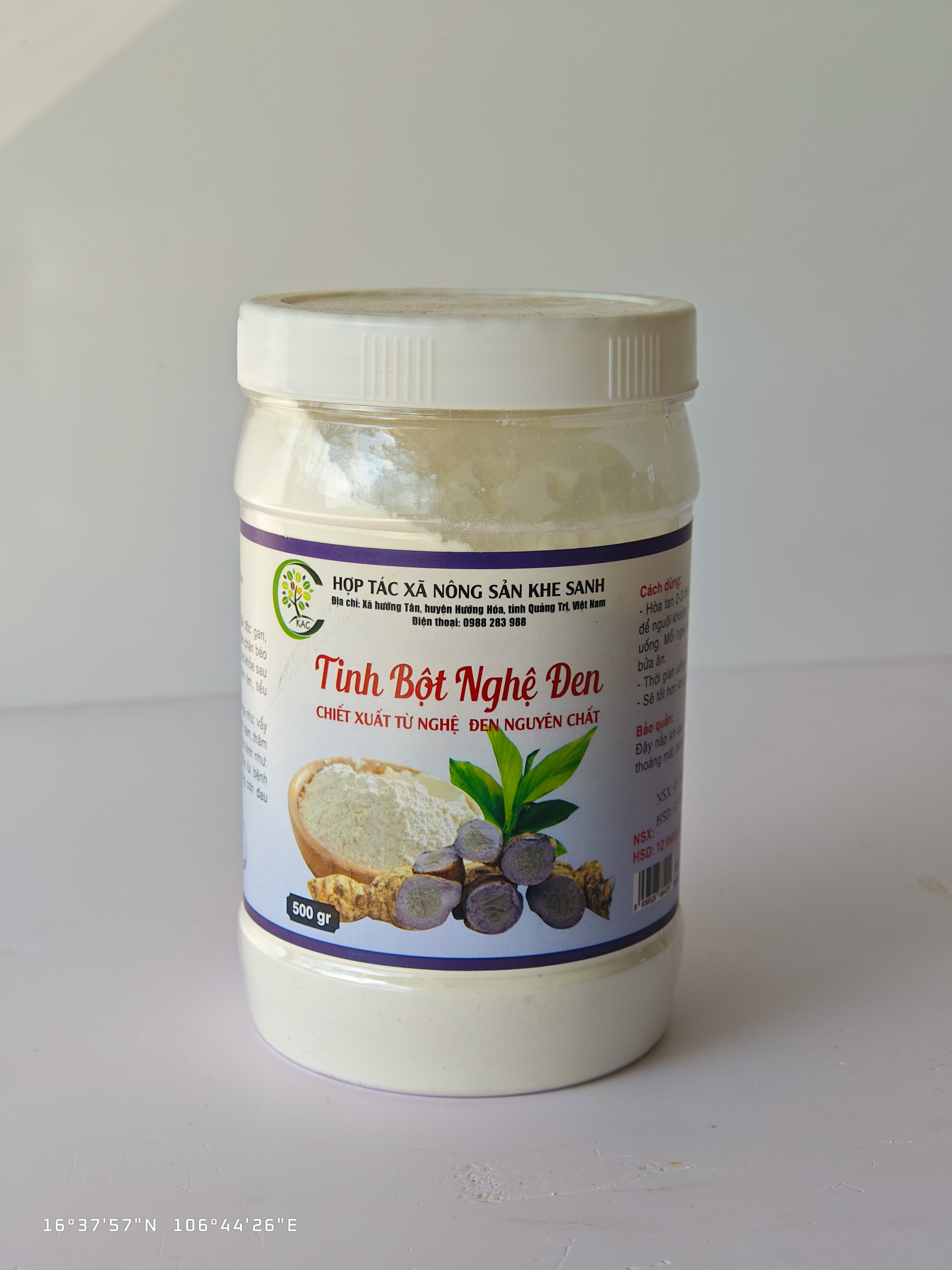 Tinh bột nghệ đen Khe Sanh 2