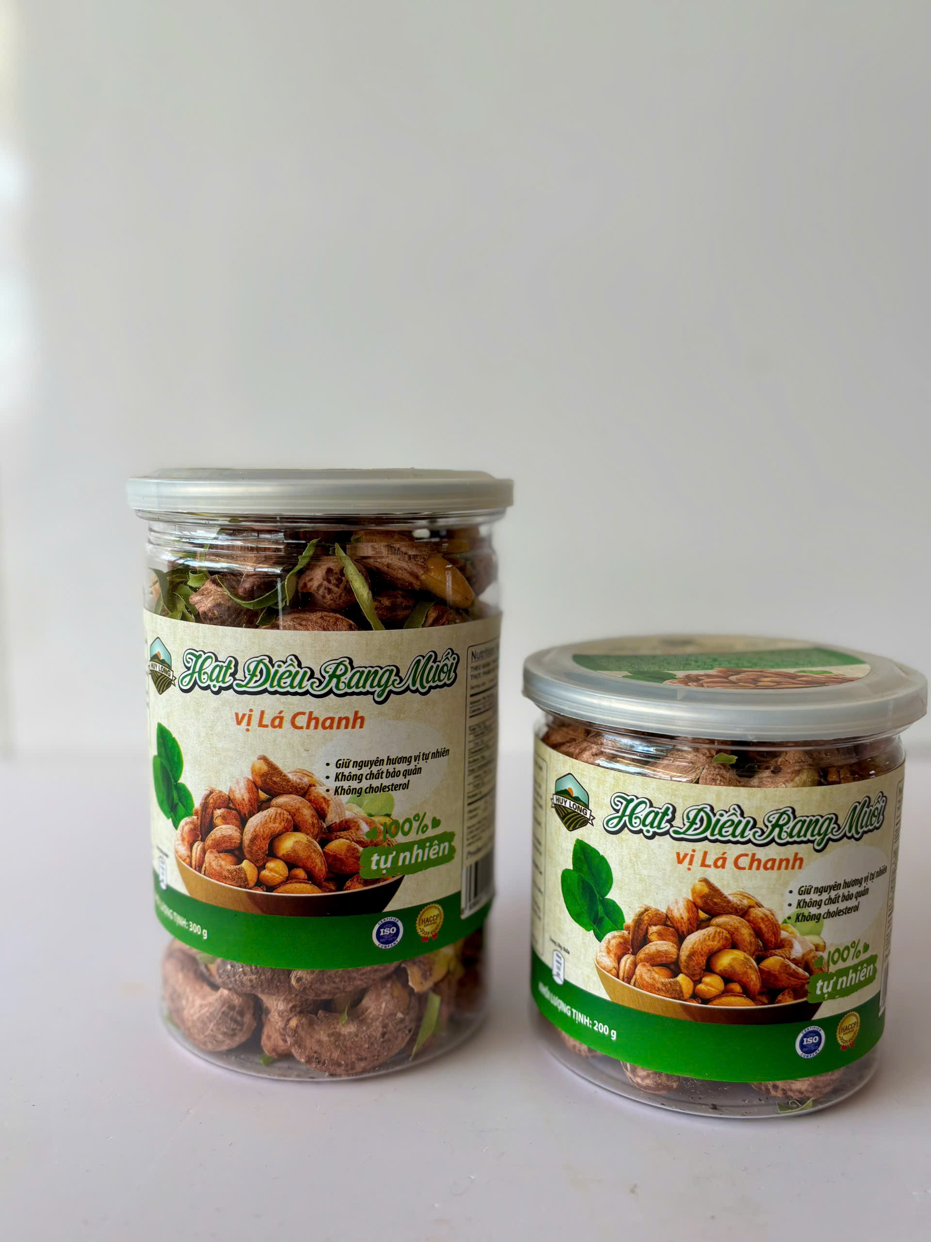 Hạt điều rang muối vị lá chanh Huy Long 2